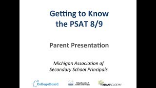 Getting to Know the PSAT 89 [upl. by Sternberg90]