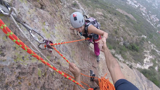 Bernal climbing Mora amp Diego [upl. by Hteazile]