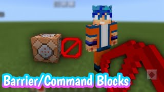 How To Get BarrierCommand blocks in Minecraft Bedrock [upl. by Stephan960]