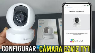 Cómo CONFIGURAR tu Cámara EZVIZ TY1Descargar y Usar APP EzvizPaso a Paso [upl. by Beyer188]