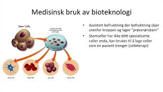 Naturfag  Genmodifisering og bioteknologi [upl. by Ayanahs]