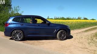 BMW X3 M 40 i Modell 2018 Test deutsch [upl. by Ahsirhcal]