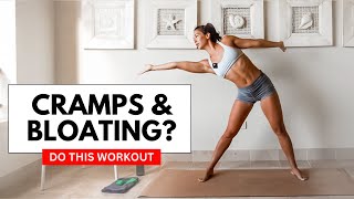 Lowimpact workout for period and PMS  30 minutes gentle [upl. by Irpac929]