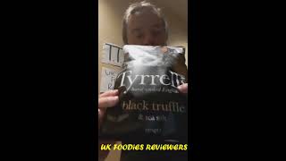 Tyrrells Black Truffle Crisps Review [upl. by Einnoc]