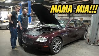 Heres Everything thats Broken on My Cheap Maserati Quattroporte [upl. by Anilrats]