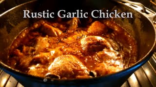 Rustic garlic chicken  Healthy amp delicious  Hoender resepte [upl. by Weigle]