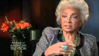 Nichelle Nichols discusses quotUhuraquot from Star Trek EMMYTVLEGENDSORG [upl. by Denney621]