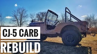 CJ5 JEEP  Kaiser Willys Rebuilt CARB  Worth the Money [upl. by Seko]