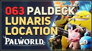 How to get Lunaris Palworld Paldeck No 063 [upl. by Artim]