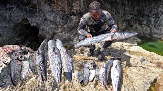 Spearing The Deadliest amp Best Tasting Fish In The Ocean [upl. by Rebmyt761]