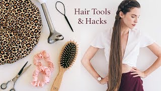 TOOLS AND HACKS FOR HEALTHY HAIR Natural Haircare [upl. by Brader]