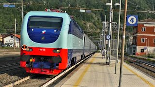 SBARCA in Liguria TRENI TURISTICI ITALIANI con lEspresso Riviera x Nizza transito a Ronco Scrivia [upl. by Nnairak]