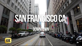 San Francisco Downtown Drive Experience Like a LOCAL [upl. by Lebatsirc]