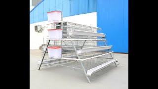 Layer Poultry Cage Installation [upl. by Iey]