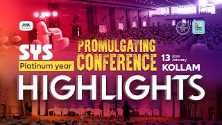 Highlights  SYS Platinum Year  PROMULGATING CONFERENCE  Kollam [upl. by Territus]