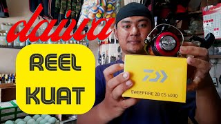 Review Reel Daiwa SWEEPFIRE 2B CS  REEL KUAT UNTUK MANCING LAUT [upl. by Oconnor]