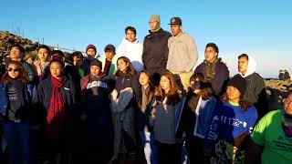 Haleakala Sunrise On Maui Part 1 Amazing Hawaiian High Shool Choir [upl. by Rusty203]