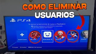 Como Eliminar Una Cuenta Usuario en PS4  2024 [upl. by Floyd811]