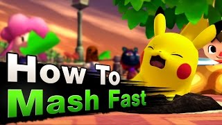 How to mash FAST  Smash Ultimate amp Smash 4 [upl. by Alleuqcaj737]