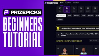 How To Use PrizePicks  StepByStep Tutorial 2024 [upl. by Ydnas]