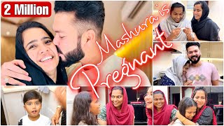 Mashura Is PREGNANT🤰 Family REACTIONS 🤩  Mashura  Basheer Bashi  Suhana [upl. by Garfinkel]