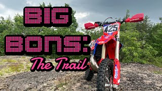 Riding at Big Bons The Trail  Sands Plains  Beta 300RR [upl. by Noryak]