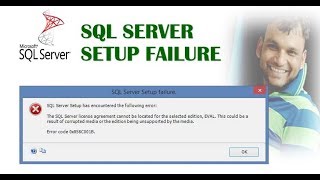 HOW TO FIX SQL SERVER SETUP FAILURE [upl. by Godfry]