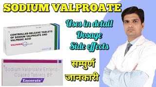 Sodium valproate tablet  Sodium valproate gastro resistant tablet ip 200 mg  Valparin tablet [upl. by Erot]