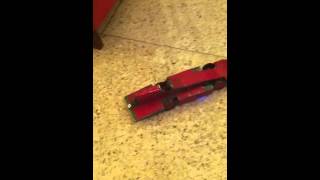 Meccano Bluebird car with radio control light and sound [upl. by Savell504]