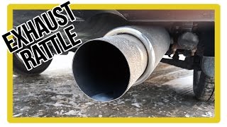 How to Fix Exhaust Rattle  Rattle Noise on StartupIdleAcceleration [upl. by Gunar442]