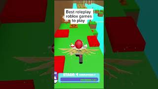 Best ROLEPLAY games to play on ROBLOX [upl. by Ees767]