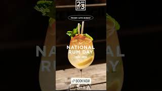 NATIONAL RUM DAY⁠⁠ Save the date because August 16th is National Rum Day ⁠Come join us [upl. by Lita]