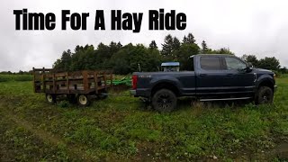 Bought a Hay wagon For Hay Rides [upl. by Anez]