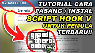 MUDAH DETAIL LENGKAP cara pasang Script Hook V terbaru gta 5 pc untuk pemula terbaru [upl. by Orten947]