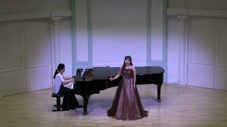 Duex Poèmes de Louis Aragon C Fêtes Galantes Francis Poulenc Soprano Chaewon Lee 소프라노 이채원 [upl. by Noicpesnoc354]