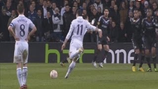 gareth bale goals and long range shots 20122013 part 1 [upl. by Mandych]