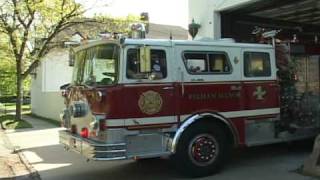 Pelham Manorny Fire Department Engine 1Tower Ladder 3 [upl. by Eralcyram]