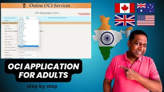 OCI Application StepbyStep Process  How to Apply for OCI Card  Complete Guide [upl. by Sandry]