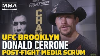 UFC Brooklyn Donald Cerrone Blasts Alexander Hernandez For Fight Week Trash Talk  MMA Fighting [upl. by Fiester]