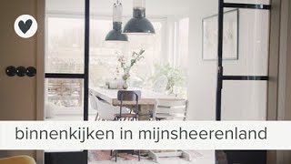 binnenkijken in mijnsheerenland  vtwonen  binnenkijken [upl. by Yllom]