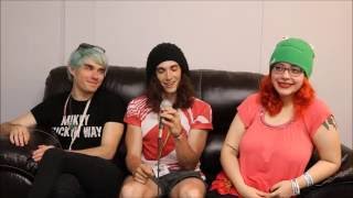 Waterparks Vans Warped Tour 2016 Interview  Game [upl. by Feetal]