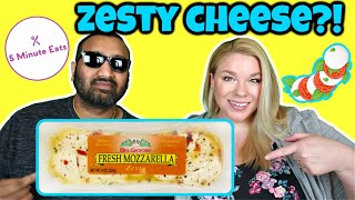 Belgioioso Fresh Mozzarella Cheese Zesty Review [upl. by Yelhak]