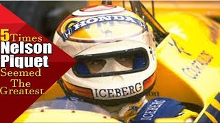 5 Times Nelson Piquet Seemed The Greatest [upl. by Dov]