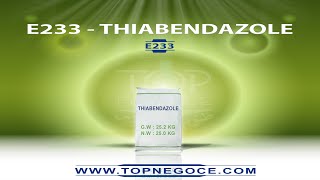 THIABENDAZOLE [upl. by Eesac292]