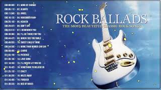 Best Rock Ballads 70s 80s 90s  The Greatest Rock Ballads Of All Time [upl. by Fidelity]