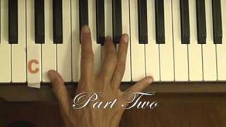 Greensleeves Piano Tutorial R2 [upl. by Ailedroc]