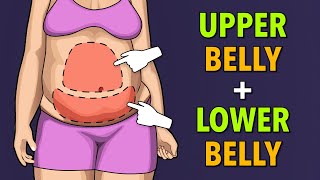 20 Min Standing Abs Workout Lose Upper Belly And Lower Belly Fat [upl. by Bolte]