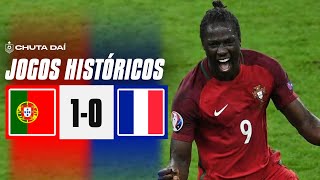 Portugal 10 França  RELATO RTP Final Euro 2016  Melhores Momentos ● JOGOS HISTÓRICOS [upl. by Sello]