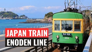 JAPAN TRAIN RIDE  ENODEN LINE 4K  FUJISAWA TO KAMAKURA  JAPAN TRAVEL VLOG  MAMUN CHOWDHURY [upl. by Cheslie298]