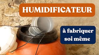 FABRIQUER un HUMIDIFICATEUR à ultrasons soi même [upl. by Adieno]